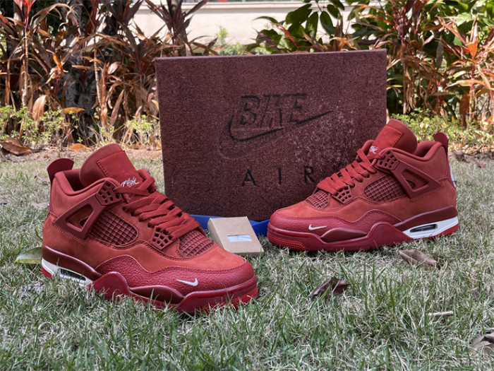 Authentic Air Jordan 4 Nigel  Brick by Brick