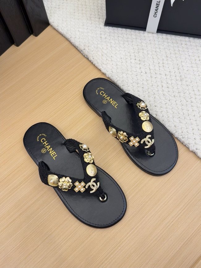 CHNL women slippers 1:1 quality-1006