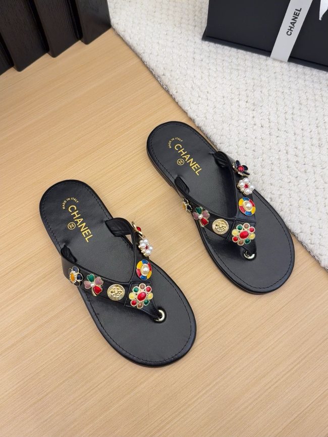 CHNL women slippers 1:1 quality-1008