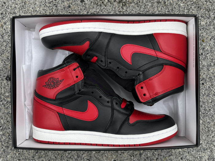 Authentic Air Jordan 1 Retro High '85 OG Bred 2025