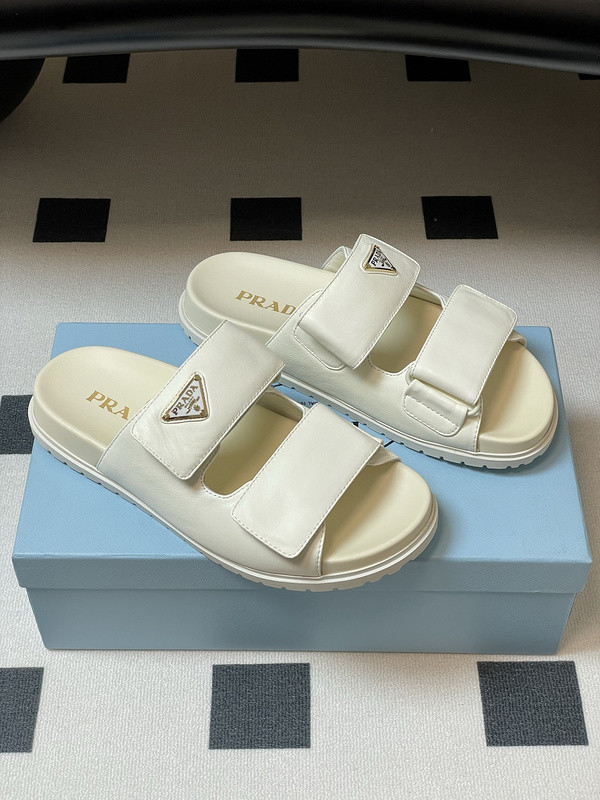 Prada women slippers 1：1 quality-168