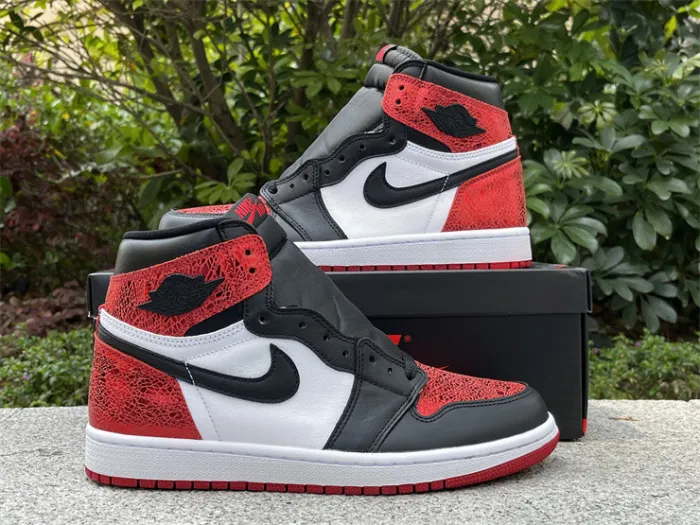 Authentic  Air Jordan 1 High OG  Ruby”