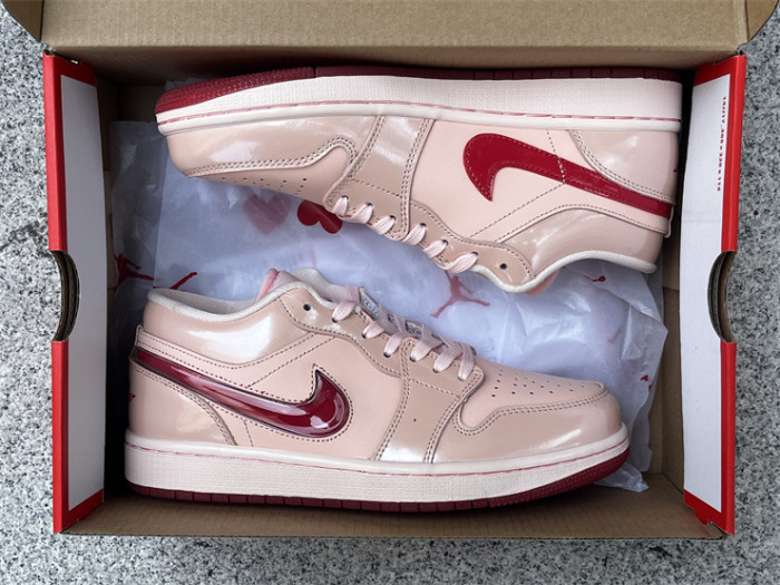 Authentic Air Jordan 1 Low “Valentine’s Day”   Women