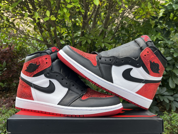 Authentic  Air Jordan 1 High OG  Ruby”