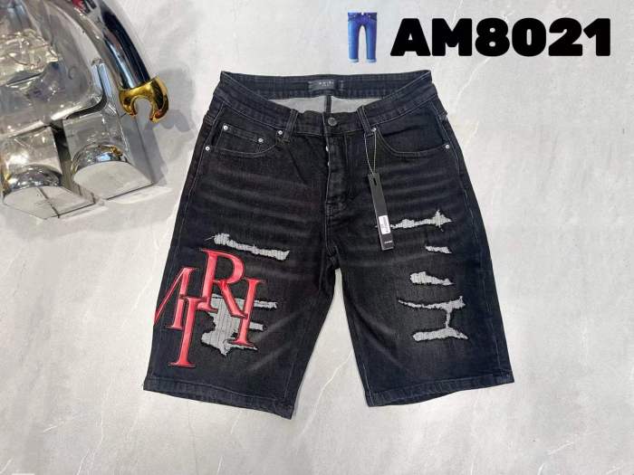 Amiri men short jeans 1：1 quality-020
