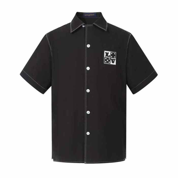 LV Shirt High End Quality-1223