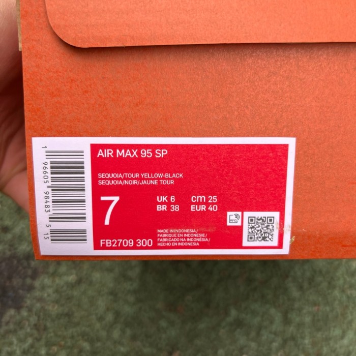 Authentic Nike Air Max 95 SP Corteiz Gutta Green