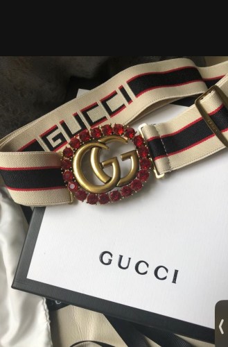 Super Perfect Quality G women Belts(100% Genuine Leather,steel Buckle)-471