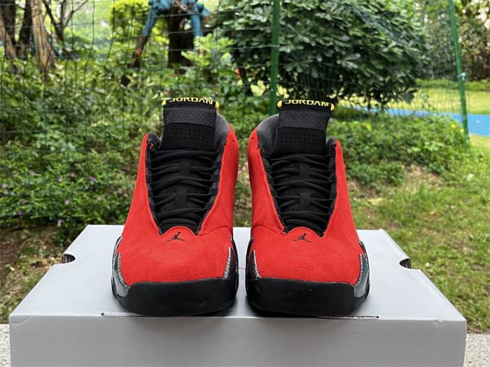 Authentic  Air Jordan 14 “Ferrari”   2025