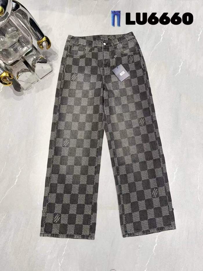 LV men jeans 1：1 quality-001