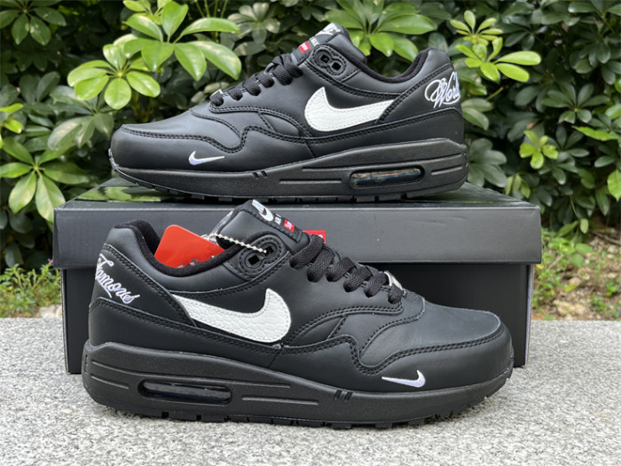 Authentic Supreme x Nike Air Max1'87  Black