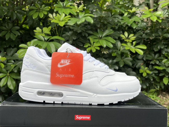Authentic Supreme x Nike Air Max1'87  White