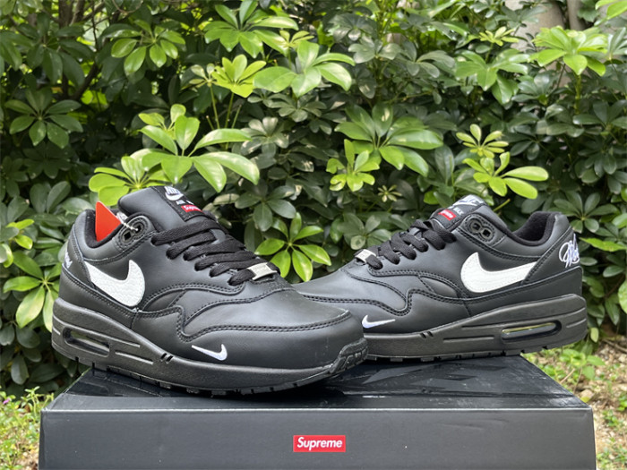 Authentic Supreme x Nike Air Max1'87  Black