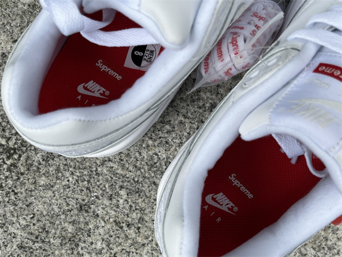Authentic Supreme x Nike Air Max1'87  White