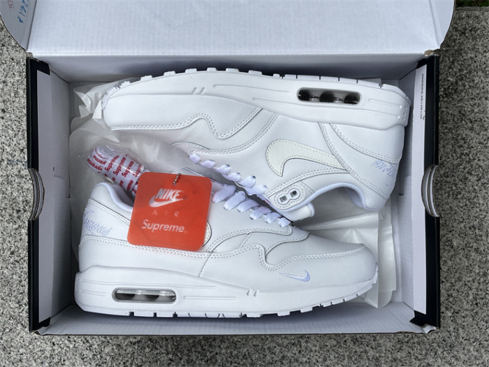 Authentic Supreme x Nike Air Max1'87  White