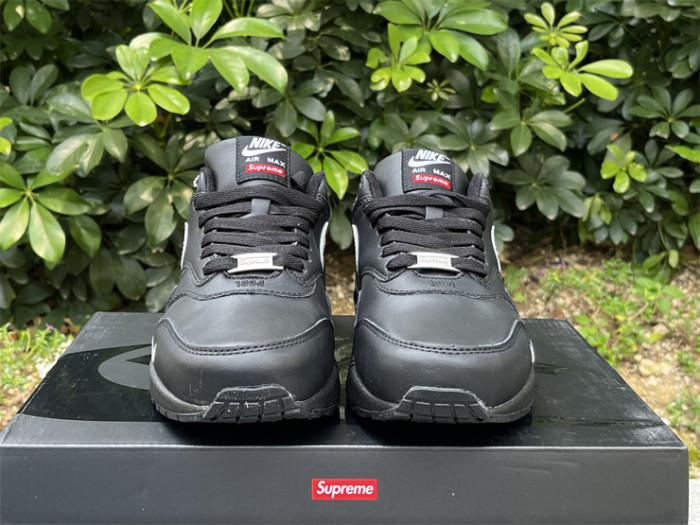 Authentic Supreme x Nike Air Max1'87  Black