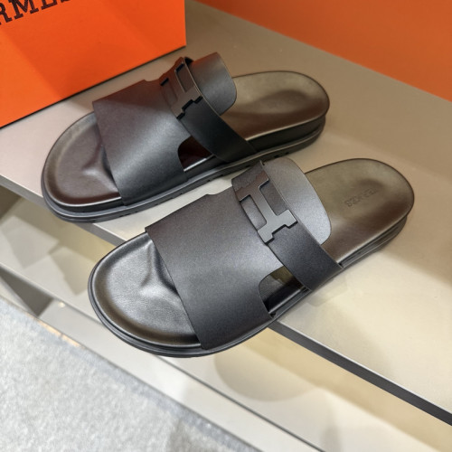 Hermes men slippers AAA-293