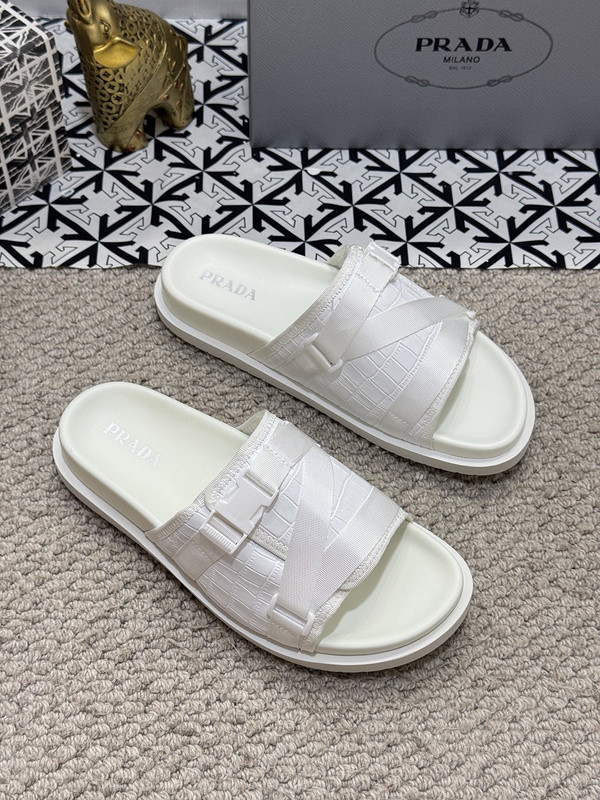 Prada men slippers 1:1 quality-064