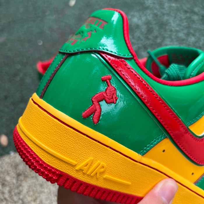 Authentic Lil Yachty Nike Air Force 1 “Lucky Green”
