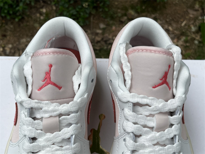 Authentic Air Jordan 1 Low “Strawberry Milkshake”    Women