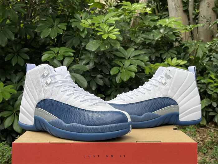 Authentic  Air Jordan 12 “French Blue”  2025