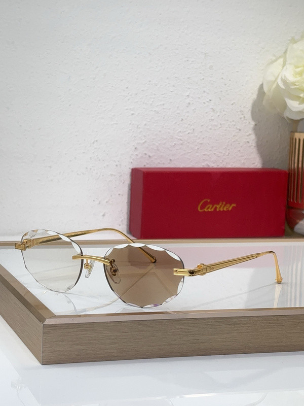 Cartier Sunglasses AAAA-8755