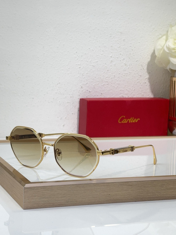 Cartier Sunglasses AAAA-8563