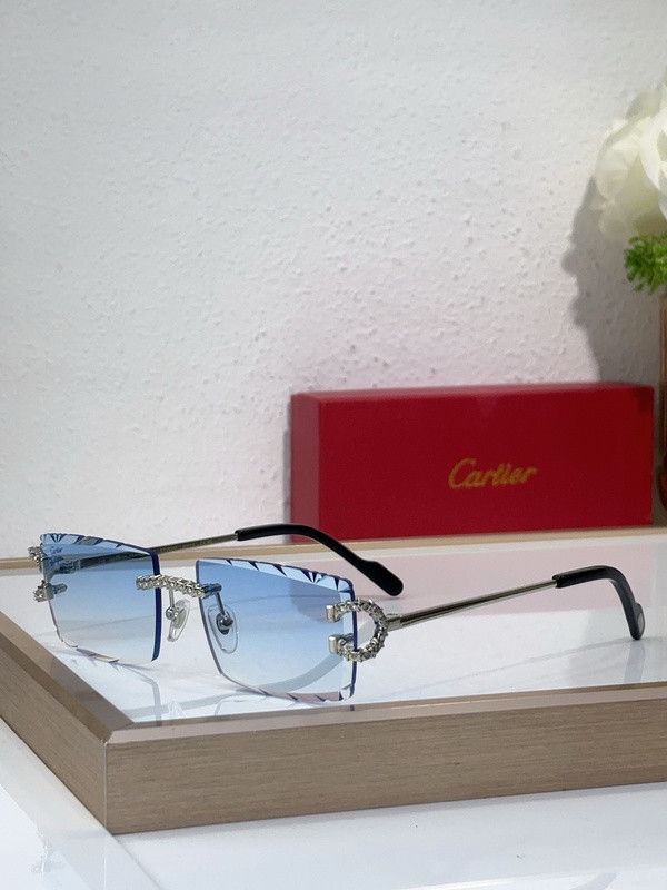 Cartier Sunglasses AAAA-8750