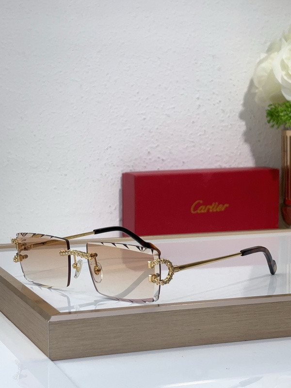 Cartier Sunglasses AAAA-8752