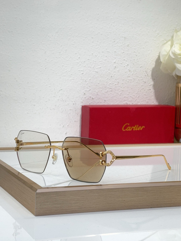 Cartier Sunglasses AAAA-8717