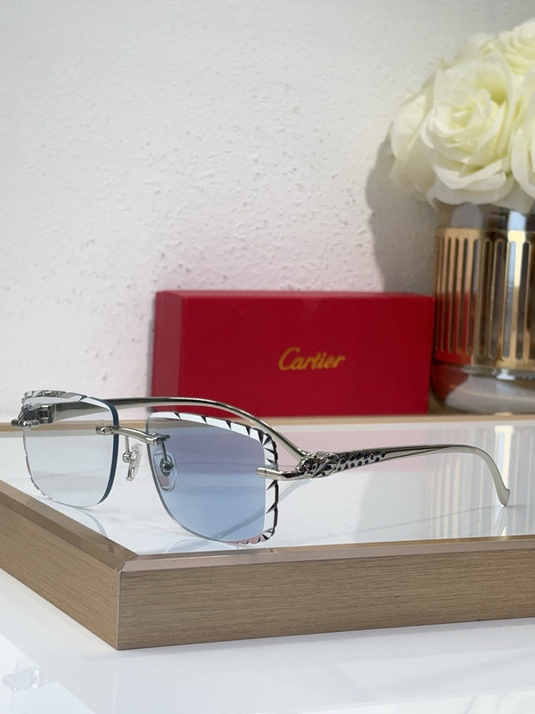 Cartier Sunglasses AAAA-8841