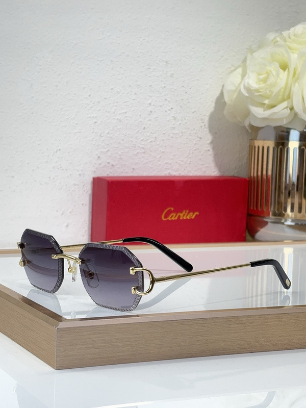 Cartier Sunglasses AAAA-8520