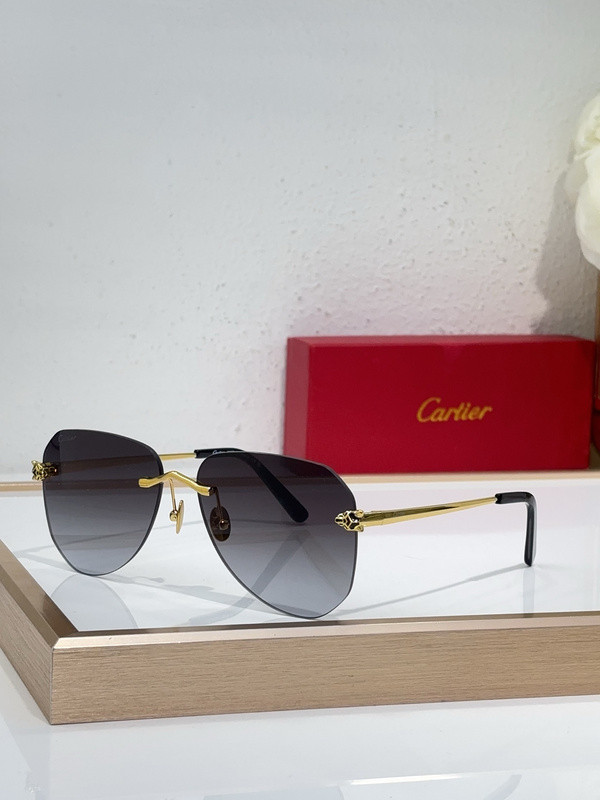 Cartier Sunglasses AAAA-8599