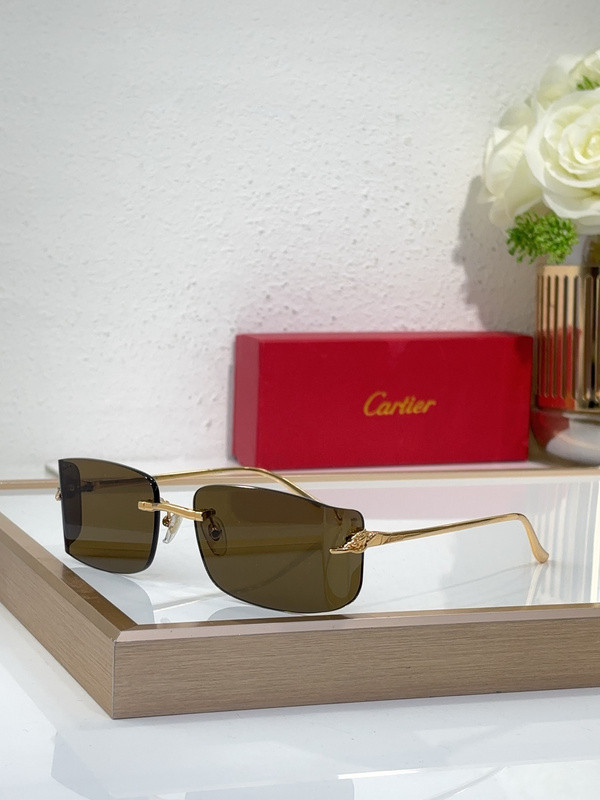 Cartier Sunglasses AAAA-8609