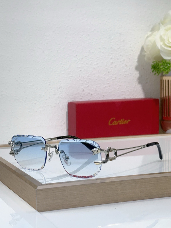 Cartier Sunglasses AAAA-8641
