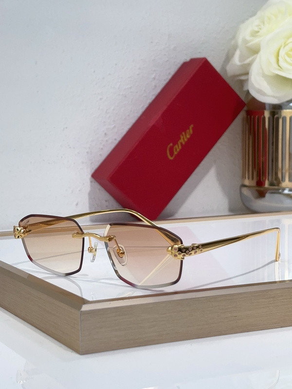 Cartier Sunglasses AAAA-8734