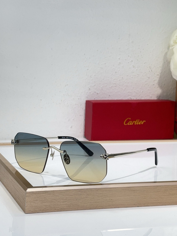 Cartier Sunglasses AAAA-8600