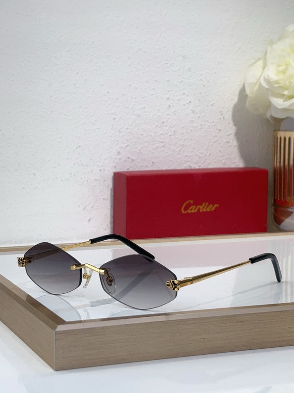 Cartier Sunglasses AAAA-8530