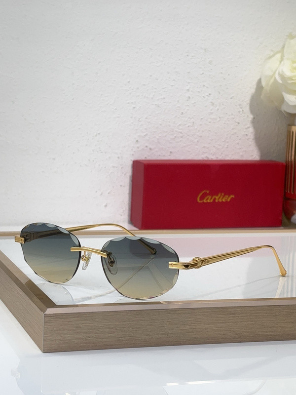 Cartier Sunglasses AAAA-8764