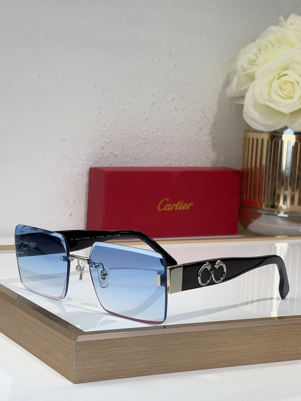 Cartier Sunglasses AAAA-8786