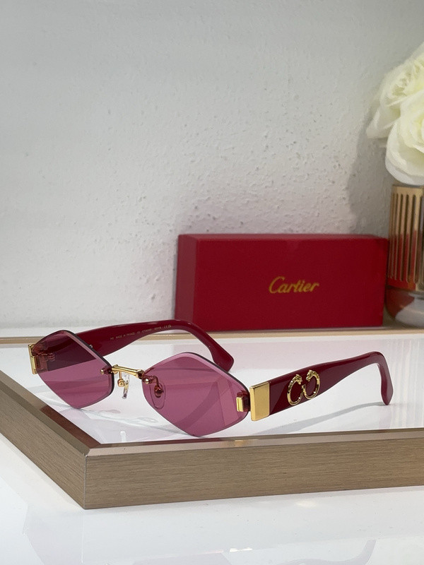 Cartier Sunglasses AAAA-8798