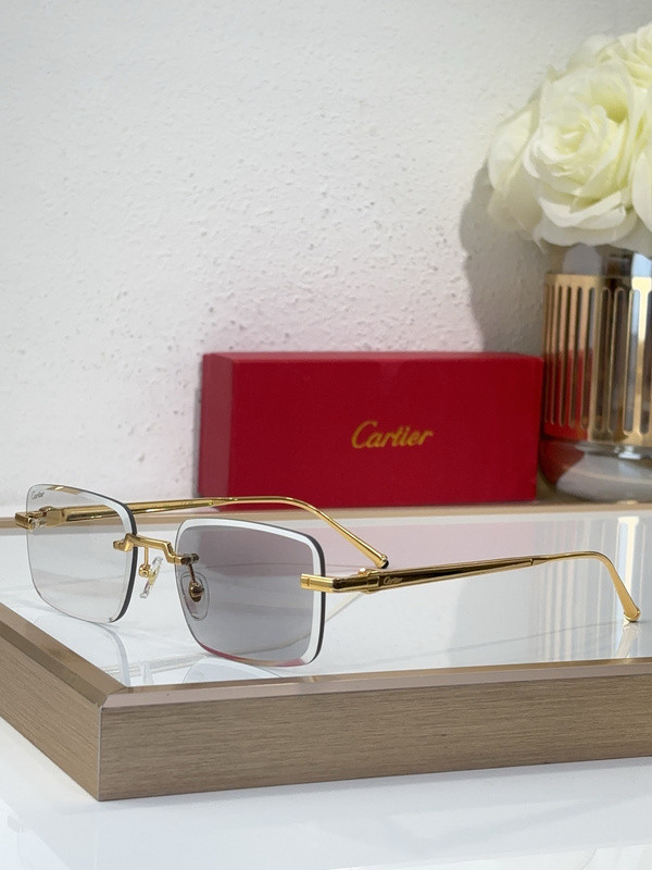 Cartier Sunglasses AAAA-8756