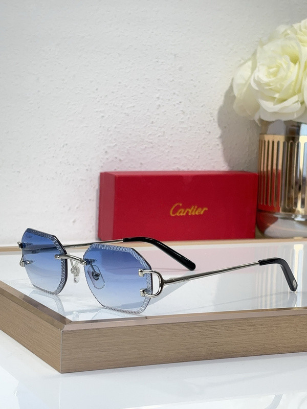 Cartier Sunglasses AAAA-8845