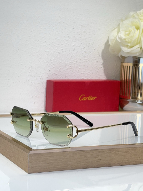 Cartier Sunglasses AAAA-8846