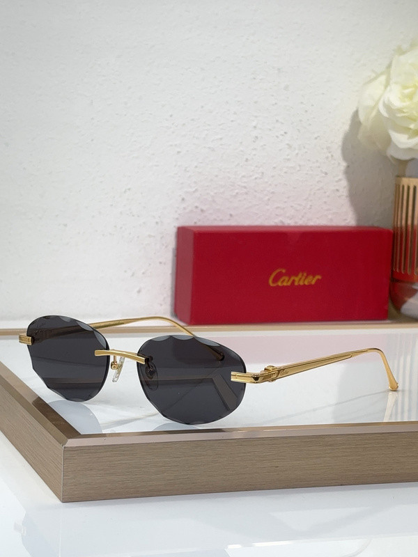 Cartier Sunglasses AAAA-8760