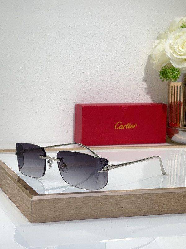 Cartier Sunglasses AAAA-8611