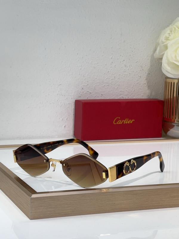 Cartier Sunglasses AAAA-8794
