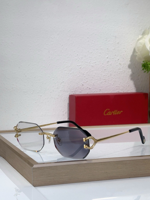 Cartier Sunglasses AAAA-8737