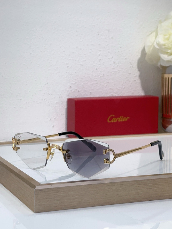 Cartier Sunglasses AAAA-8719
