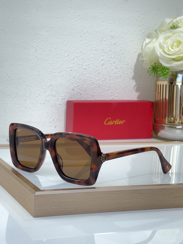 Cartier Sunglasses AAAA-8855